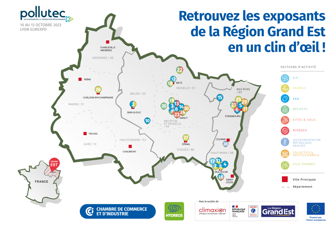 Cartographie Le Bourget 2023