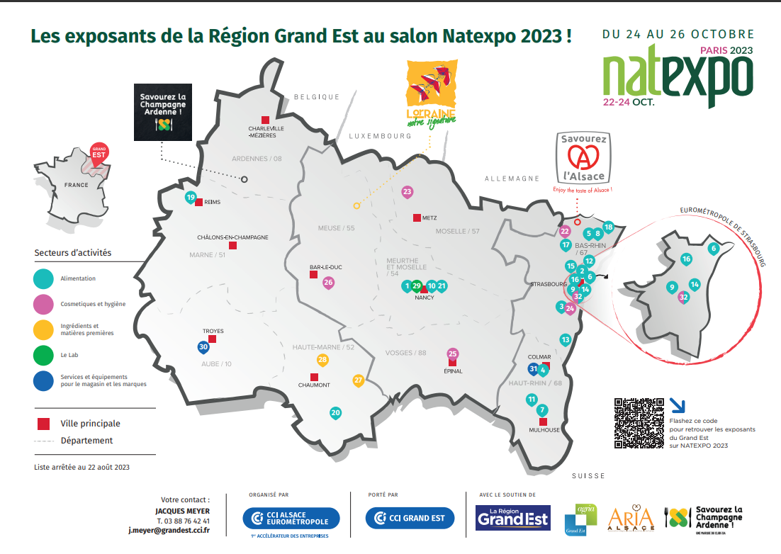 Cartographie Le Bourget 2023