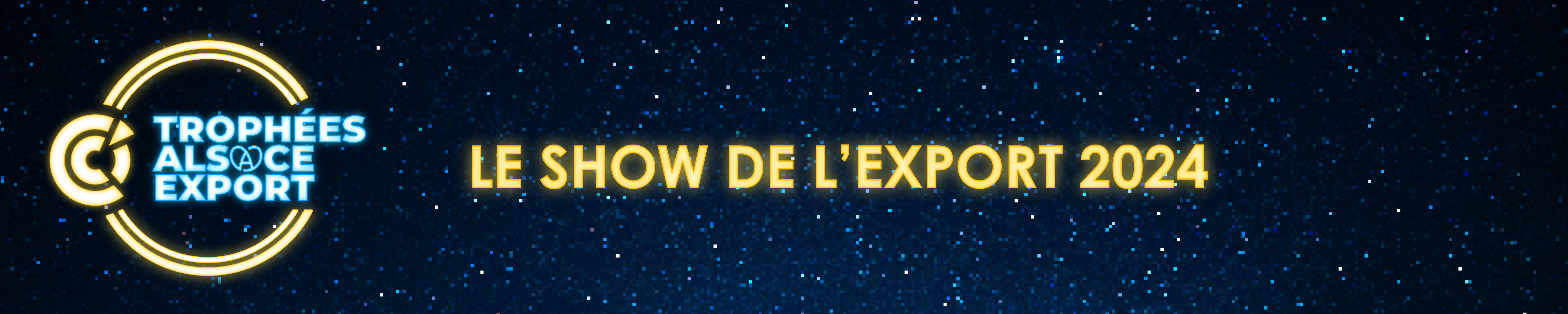 Bannière des Trophées Alsace Export 2024