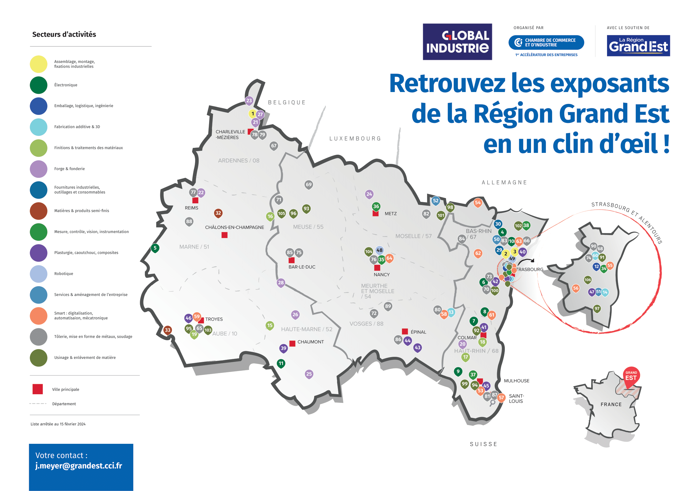 Cartographie Global Industrie 2024