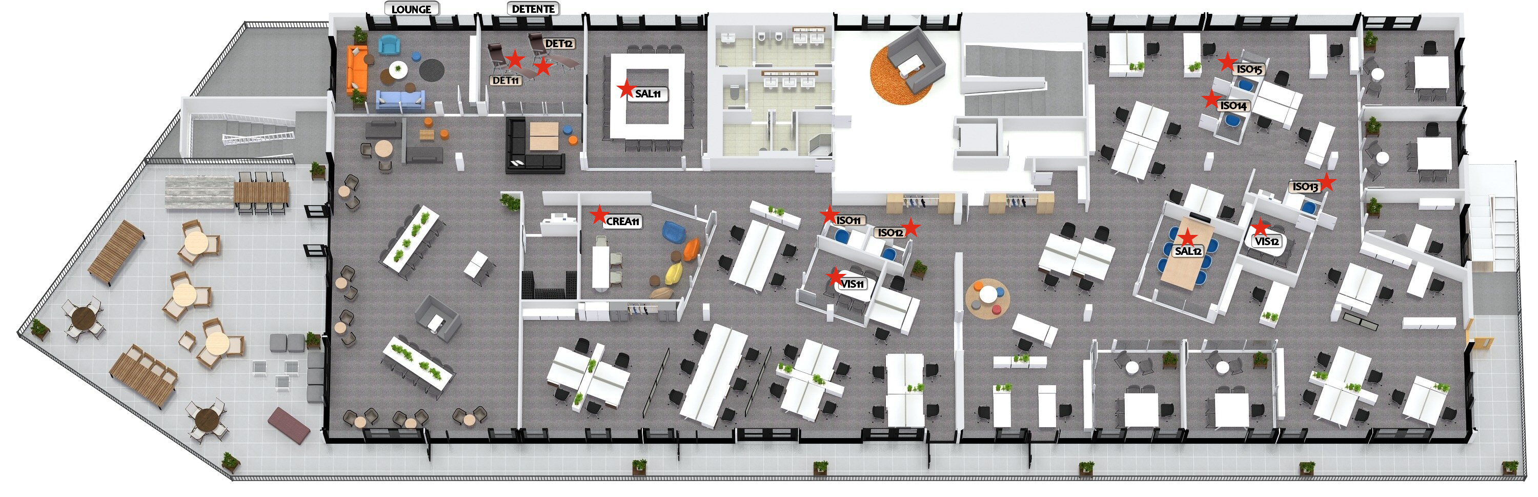 Plan CCI 1er ETAGE