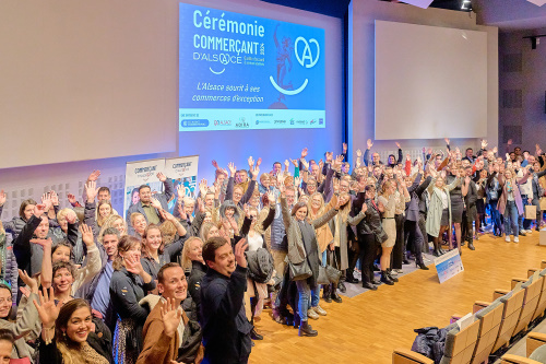 Remise label Commerçant d'Alsace Colmar 2024