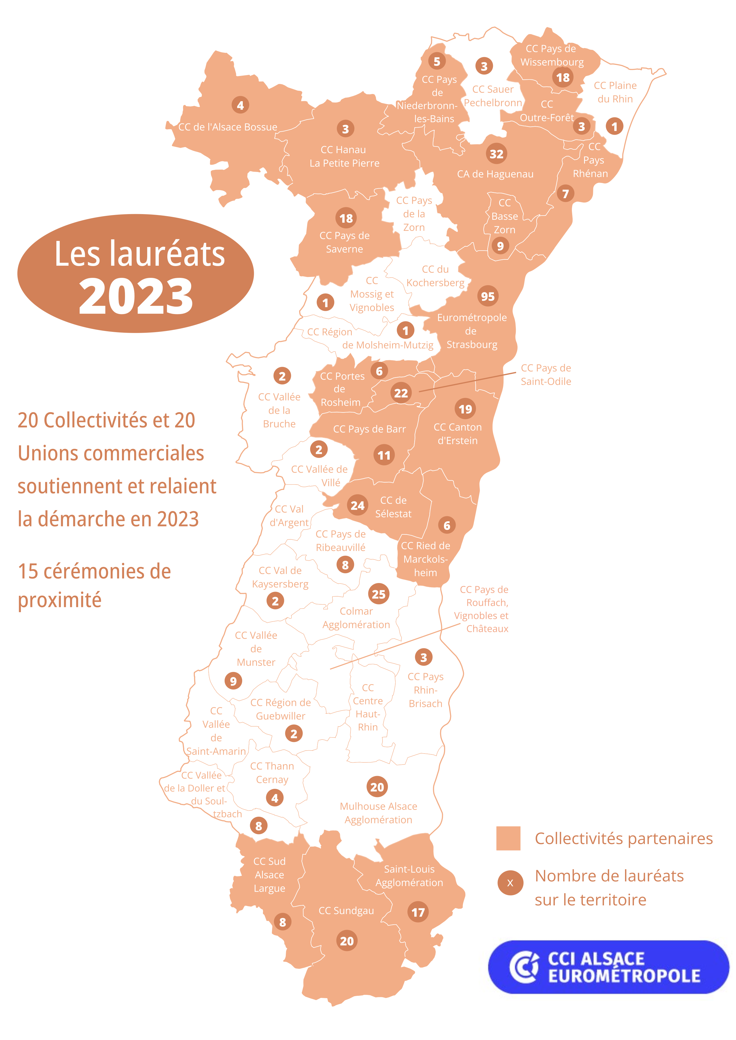 Carte des lauréats 2023 LQA