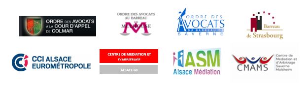 logos partenaires plateforme de médiation et d'arbitrage